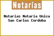 Notarias Notaria Unica San Carlos Cordoba