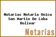 Notarias Notaria Unica San Martin De Loba Bolivar