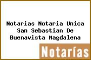 Notarias Notaria Unica San Sebastian De Buenavista Magdalena
