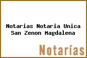 Notarias Notaria Unica San Zenon Magdalena