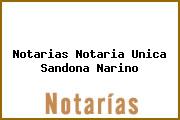 Notarias Notaria Unica Sandona Narino