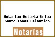 Notarias Notaria Unica Santo Tomas Atlantico