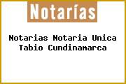 Notarias Notaria Unica Tabio Cundinamarca