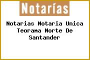 Notarias Notaria Unica Teorama Norte De Santander