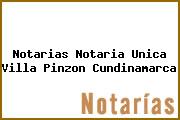 Notarias Notaria Unica Villa Pinzon Cundinamarca