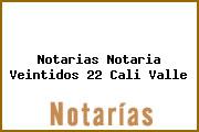 Notarias Notaria Veintidos 22 Cali Valle