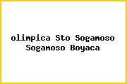 <i>olimpica Sto Sogamoso Sogamoso Boyaca</i>