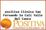 <i>positiva Clinica San Fernando Sa Cali Valle Del Cauca</i>