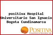 <i>positiva Hospital Universitario San Ignacio Bogota Cundinamarca</i>
