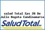 <i>salud Total Eps 20 De Julio Bogota Cundinamarca</i>