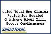 <i>salud Total Eps Clinica Pediatrica Eusalud Chapinero Nivel Iiiii Bogota Cundinamarca</i>