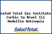 <i>salud Total Eps Instituto Corbic Sa Nivel Iii Medellin Antioquia</i>