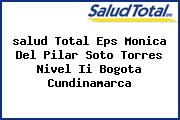 <i>salud Total Eps Monica Del Pilar Soto Torres Nivel Ii Bogota Cundinamarca</i>