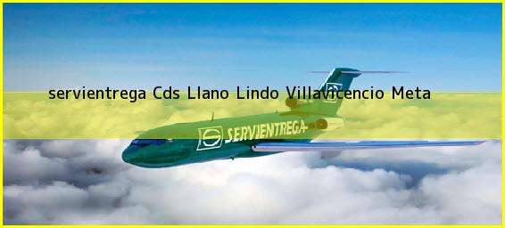 <b>servientrega Cds Llano Lindo</b> Villavicencio Meta