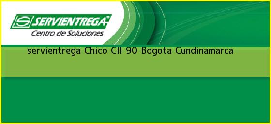 <b>servientrega Chico Cll 90</b> Bogota Cundinamarca