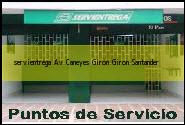 <i>servientrega Av Caneyes Giron</i> Giron Santander