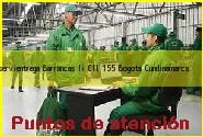 <i>servientrega Barrancas Ii Cll 155</i> Bogota Cundinamarca