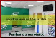 <i>servientrega Cajica Cra 6</i> Cajica Tolima