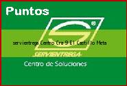 <i>servientrega Centro Cra 9</i> El Castillo Meta