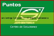 <i>servientrega Correonet Cll 93</i> Bogota Cundinamarca