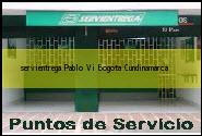 <i>servientrega Pablo Vi</i> Bogota Cundinamarca