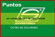 <i>servientrega San Pablo</i> San Pablo Santander