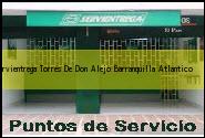 <i>servientrega Torres De Don Alejo</i> Barranquilla Atlantico