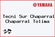 Ver tecni sur chaparral chaparral tolima Tecni Sur Chaparral Chaparral Tolima