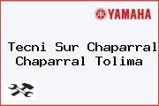 Tecni Sur Chaparral Chaparral Tolima