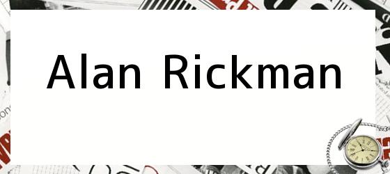 Alan Rickman