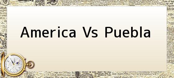 America Vs Puebla