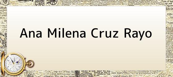 Ana Milena Cruz Rayo