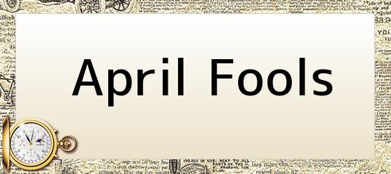 April Fools