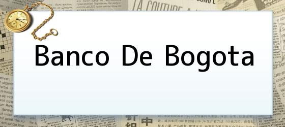 Banco De Bogota