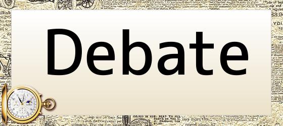 debate Debate