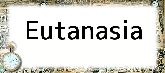 Eutanasia