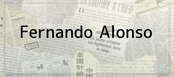 fernando alonso Fernando Alonso