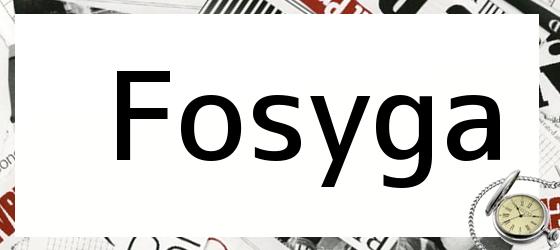 Fosyga