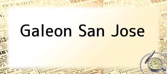 <i>Galeon San Jose</i>