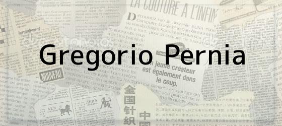 Gregorio Pernia