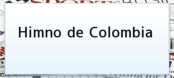 Himno de Colombia