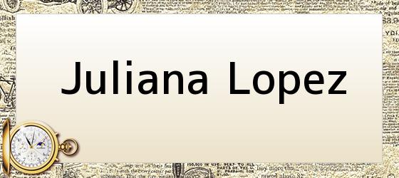 Juliana Lopez