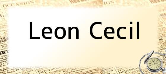 Leon Cecil