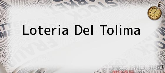 Loteria Del Tolima