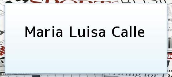 Maria Luisa Calle