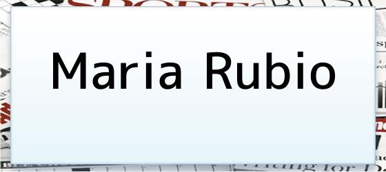 Maria Rubio
