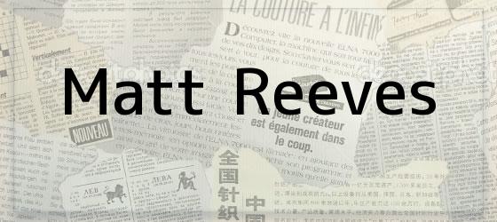 matt reeves Matt Reeves