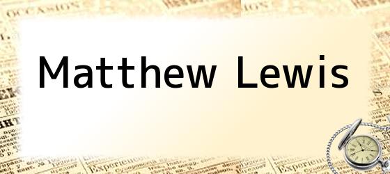 Matthew Lewis