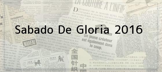 Sabado De Gloria 2016