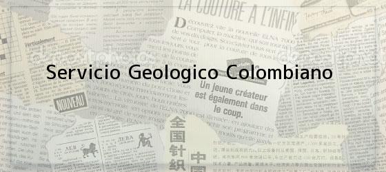 Servicio Geologico Colombiano